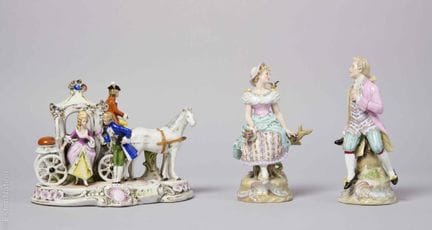 PORCELANAS EUROPEAS
AL ESTILO DE LAS PORCELANAS AL