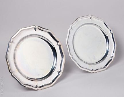 SILVER PLATED METAL - CHRISTOFLE
CHRISTOFLE

Pair 