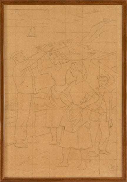 Ramiro ARRUE (1892–1971)
Fischer und Kaskarot am H