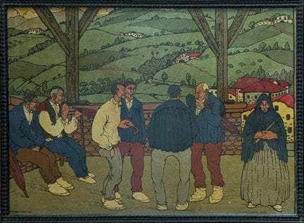 Angel CABANAS OTEIZA (1883–1964)
Treffen der Ehema