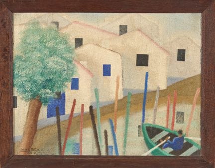 Modesto CADENAS SANCHEZ (1899–1936)
Casas, 1929
Öl