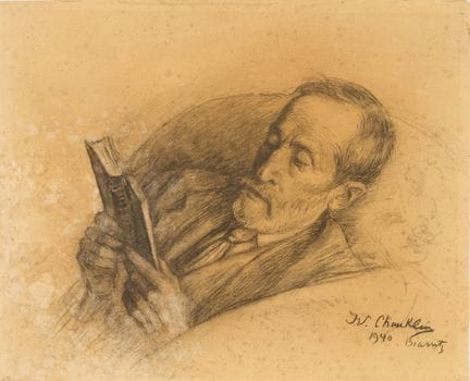 Ivan CHOUKLIN (1879–1958)
Porträt eines lesenden M