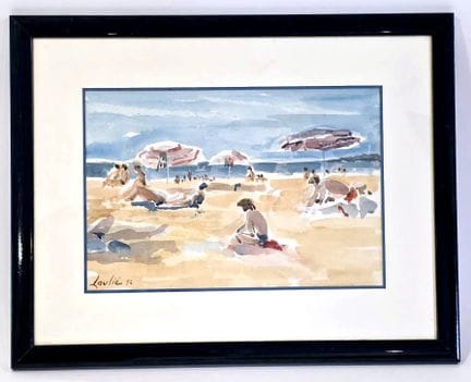 Joseph LAULIE (1928–2016)
Der Strand in Biarritz
A