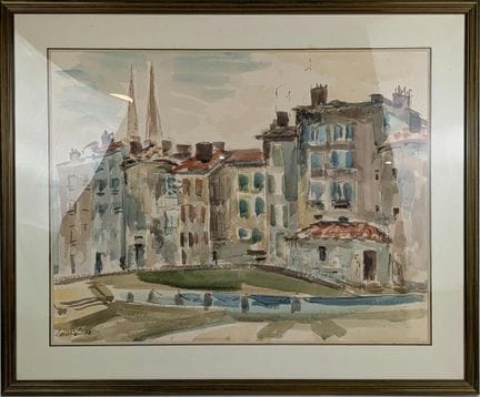 Joseph LAULIE (1928–2016)
Auf den Stadtmauern von 