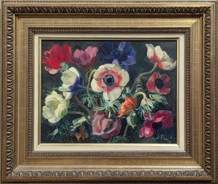 Paul BAZE (1901-1985)
Anemonen
Öl auf Tafel, unten