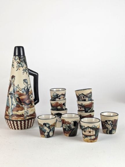 CIBOURE - FISCHER period
LIQUEUR SERVICE including