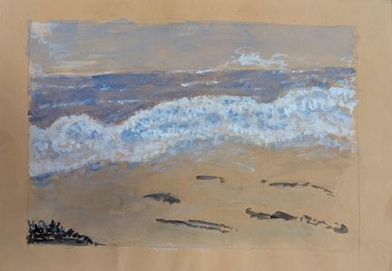 Im Stil von Louis-Marius GUEIT (1877–1956)
Wellene