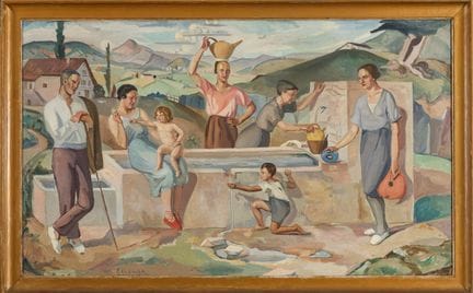 Hélène ELISSAGUE, genannt ELIZAGA (1896–1981) 
Bas