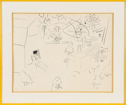 Marcel SAINT-MARTIN (1922–2009)
Der Hühnerstall
Ti