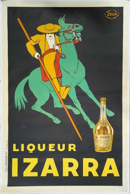 IZARRA-LIKÖR, „Le Picador“ 
Großes Werbeplakat nac