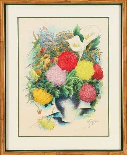 Marcel SAINT-MARTIN (1922–2009)
Blumenstrauß
Aquar