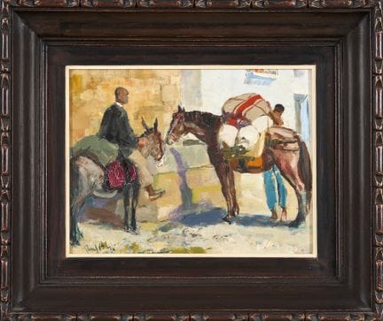 Paul BAZE (1901-1985)
Andalusische Bauern
Öl auf L