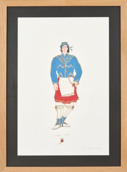 Luc ROLLAND (geboren 1955)
Tänzer mit Glas , 1987
