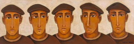 Florence DEYRES (geb. 1970)
Baskischer Fries
Leinw