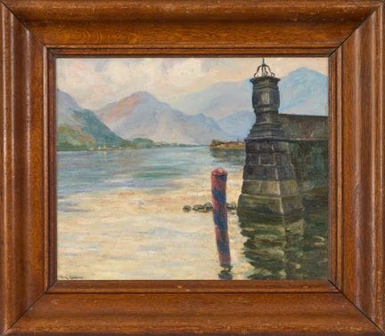 René CHOQUET (1872-1958)
Echauguette auf dem Lago 