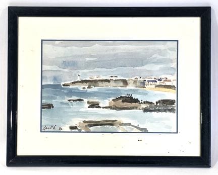 Joseph LAULIE (1928–2016)
Die Küste von Biarritz
A