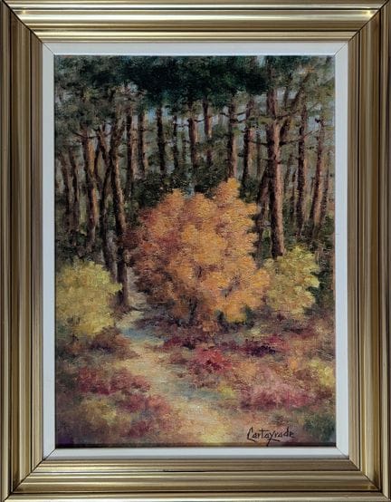 André CARTAYRADE (1921–2016)
Landes, Wege unter de