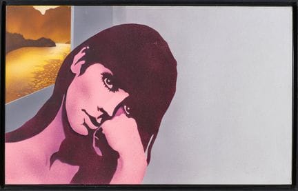 Patrick SELLIER (1929–2009)
Rêve rose
Sprühfarbe a