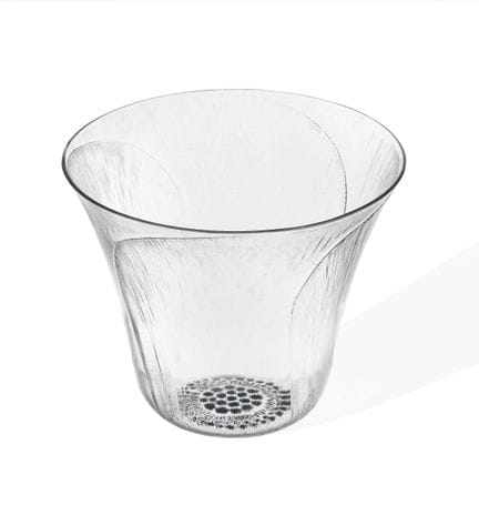R. LALIQUE France
GOBELET modèle Pavot, en verre b