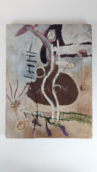 Pontus CARLE (1955)
Composición, 1992
Óleo sobre l