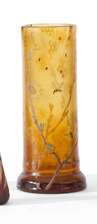 Emile GALLE (1846-1904)
Saule Marsault y abejas, m