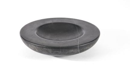 KNOLL
GRANDE COUPE circulaire en marbre poli et év