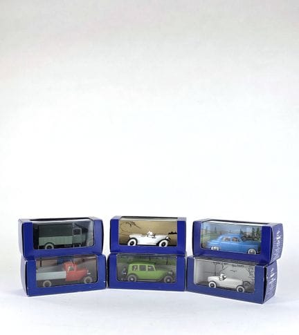 TINTIN - HERGÉ-MOULINSART - ATLAS Publishing 
Set 