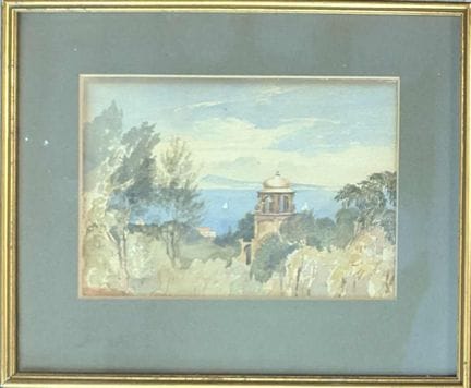 Ecole Italienne (XIX-XXe siècle)
Vue de Sorrente
A