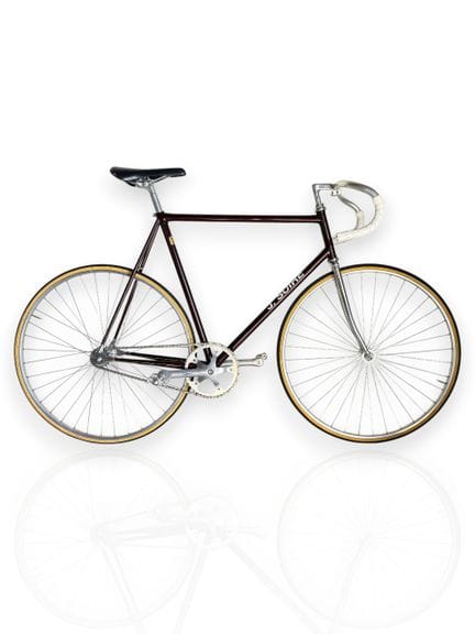 FIXED-GEAR BIKE with a frame by Jacques SUIRE (for
