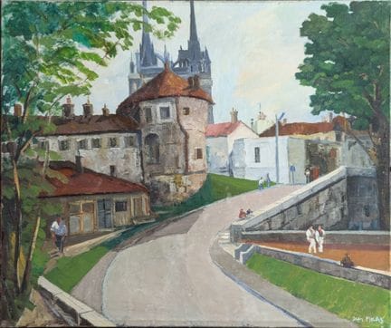 Jean MICAS (1906-?)
Bayonne, la rue Tour de Sault,
