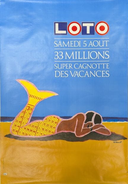Bernard VILLEMOT (1911-1989) per FRANCE LOTO
Super