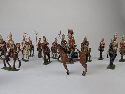 [LEAD SOLDIERS] - CBG (?)
30 horsemen, Polish Lanc