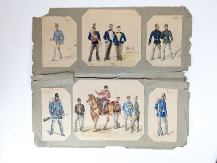 French School, circa 1900
Uniforms of European Arm