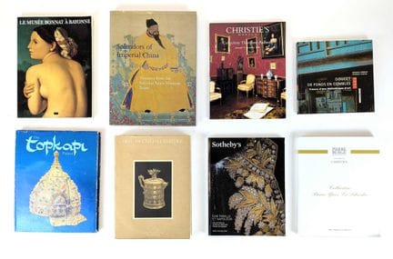 [PUBLIC / PRIVATE COLLECTIONS] SET OF EIGHT ART BO