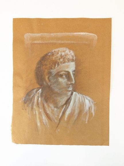 Ecole Moderne (XXe siècle)
Portrait d'homme de tro