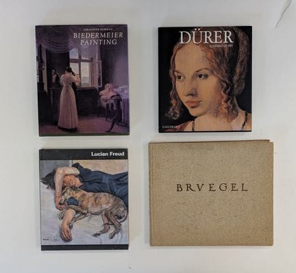 [GERMAN PAINTING] SET OF FOUR ART BOOKS:
- FEAVER,