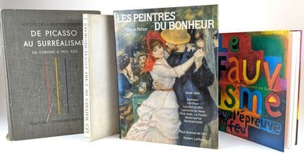 [ART HISTORY] SET OF FOUR BOOKS: 
- Y. LE PICHON, 