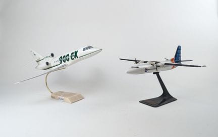 TWO AIRPLANE MODELS:
- the F-GREX (900 copies), a 