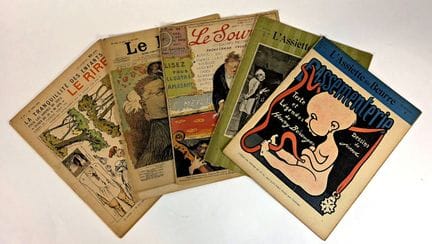 Rivista LE RIRE dal 1898 al 1907, circa 33 fascico