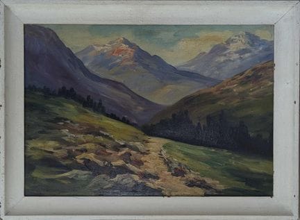 Guy LE FLORENTIN (1907-1978)
Chemin dans les Pyrén