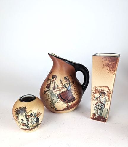 CIBOURE - Période FISCHER
PICHET, VASE de section 