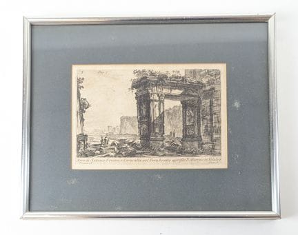 D'après Giambattista PIRANESI (1720-1778)
L'Arc de