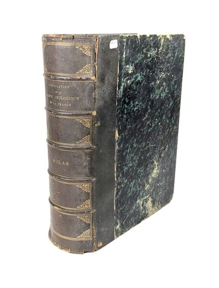 E. BAYLE e R. ZEILLER, Spiegazione della carta geo