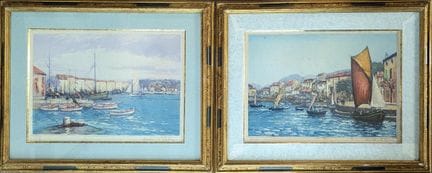 Manuel ROBBE (1872-1936)
Ports Méditerranéens dont