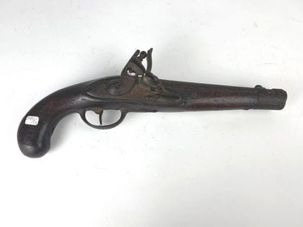 PISTOLA a pietra focaia della gendarmeria, modello