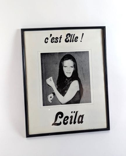 AFFICHE en noir et blanc "Leïla " c'est Elle!
Impr
