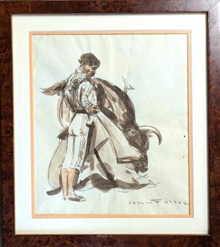 John FULTON (XXe siècle)
Le Torero
Encre sur papie