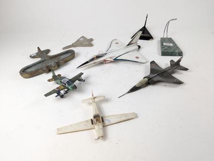 MARCEL DASSAULT AIRCRAFT
Silver-plated bronze pape