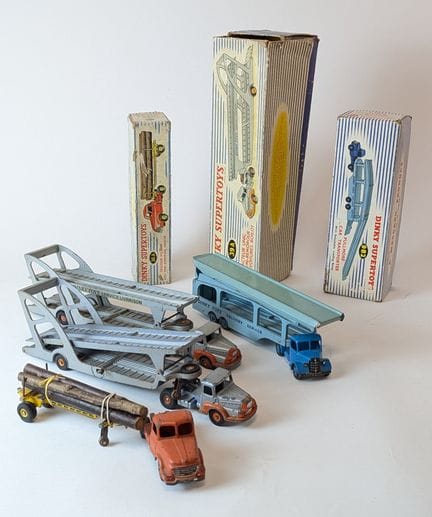 1/43 Scale - DINKY SUPERTOYS
THREE VEHICLES AND TH