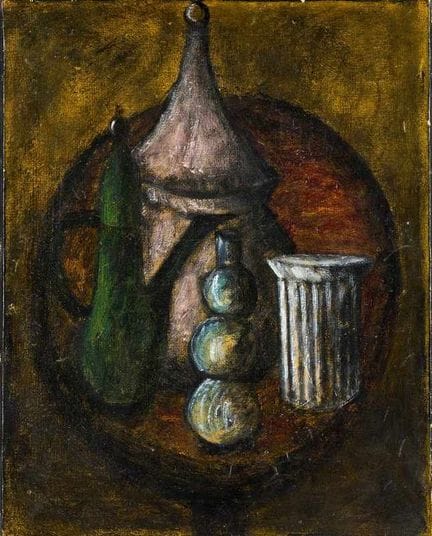 Albert FEVRER (XXe siècle)
Nature morte aux boutei